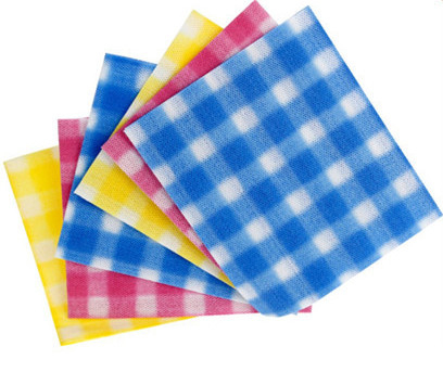 世帯 W 印刷を用いる折る手タオルの マイクロファイバー  の 布巾