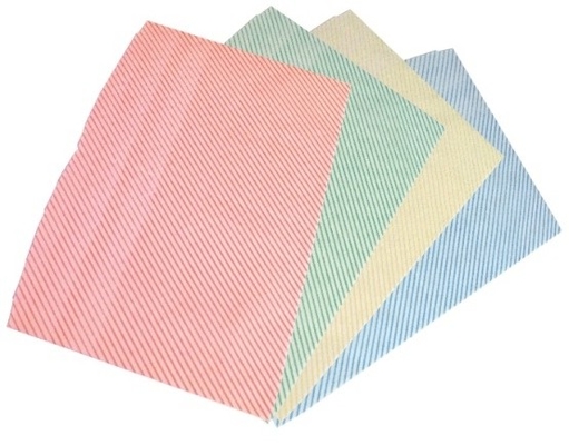 高力多色の マイクロファイバー  の 布巾 の非編まれた清拭布